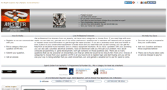 Desktop Screenshot of answerrack.com